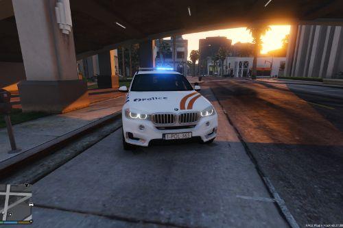Belgium BMW X5 Police de la route